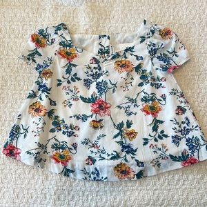 Janie and Jack Floral Top 9-12 Months